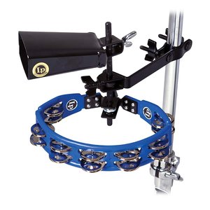 LP LP Cyclops Tambourine with City Cowbell and Mount Pack