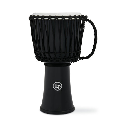 LP LP 10" Rope Tuned Circle Djembe with Perfect-Pitch head - Black LP LP 10" Rope Tuned Circle Djembe with Perfect-Pitch head - Black