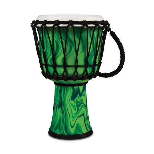 LP LP 10" Rope Tuned Circle Djembe with Perfect-Pitch head - Green Marble LP LP 10" Rope Tuned Circle Djembe with Perfect-Pitch head - Green Marble