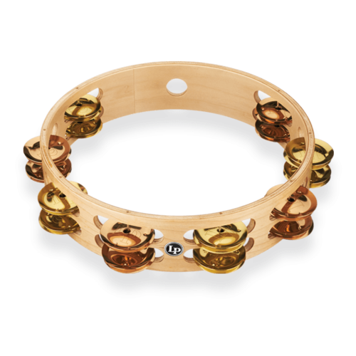 LP LP Pro 10" Double Row Tambourine - Brass/Bronze Hybrid