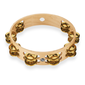 LP LP Pro 10" Double Row Tambourine - Brass