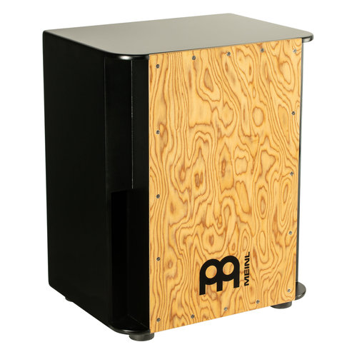 Meinl Meinl Vertical Subwoofer Cajon Frontplate: Makah Burl Meinl Meinl Vertical Subwoofer Cajon Frontplate: Makah Burl