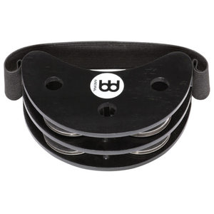 Meinl Meinl Foot Tambourine Steel Jingles Black