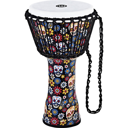 Meinl Meinl 10" Travel Djembe - Day Of The Dead Meinl Meinl 10" Travel Djembe - Day Of The Dead