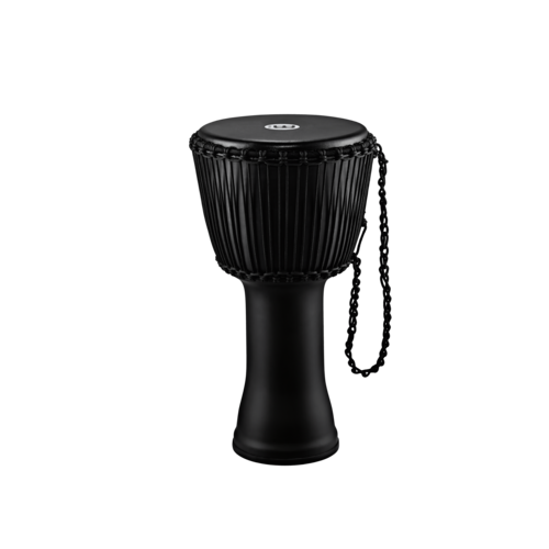 Meinl Meinl 12" Rope-Tuned Travel Djembe Phantom Black w/ Goat Skin Meinl Meinl 12" Rope-Tuned Travel Djembe Phantom Black w/ Goat Skin