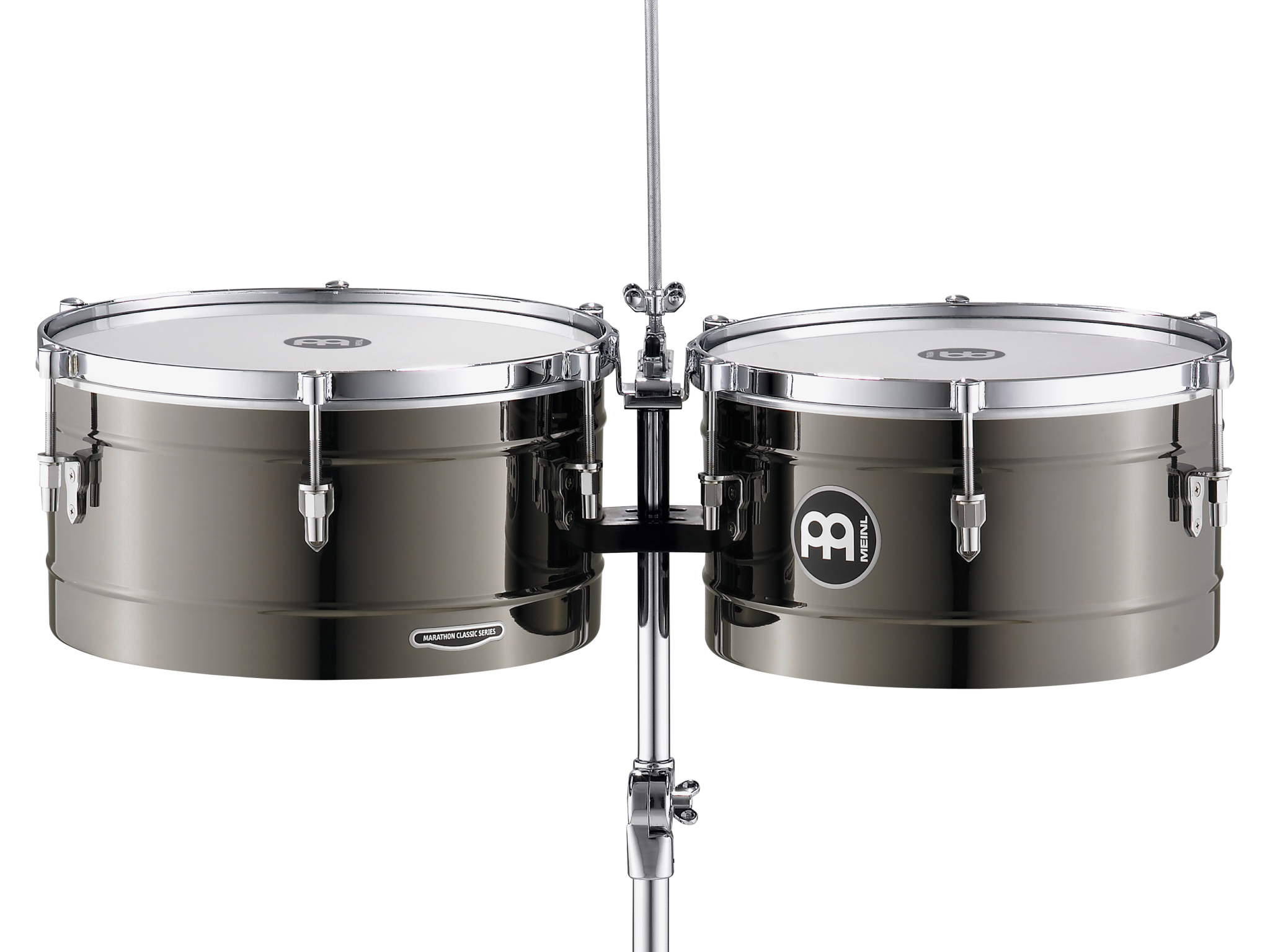 Meinl Marathon 14" & 15" Black Nickel Finish Timbales Rupp's Drums