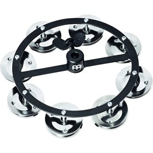 Meinl Meinl Headliner Hi Hat Tambourine 5" Steel Jingles 1 Row Black