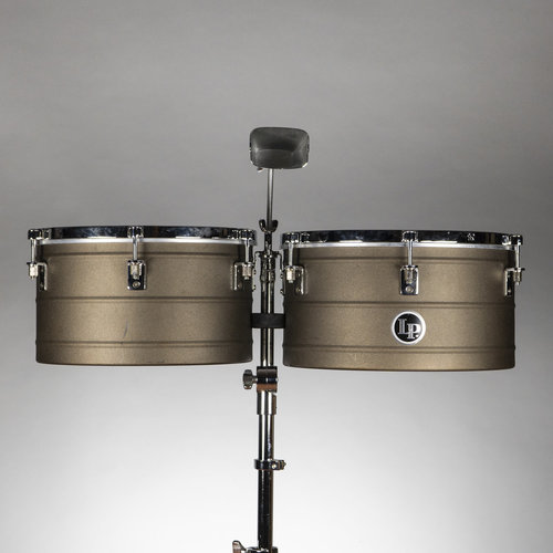 LP Used LP Matador Barrio Deep Timbales (14/15") w/Cowbell and Stand LP Used LP Matador Barrio Deep Timbales (14/15") w/Cowbell and Stand