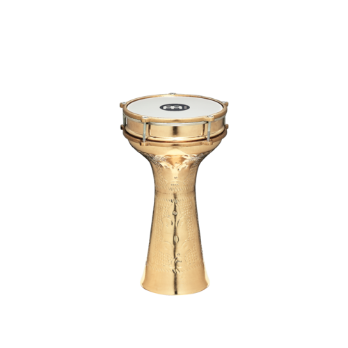 Meinl Meinl Brass Plated Hand Hammered 7 7/8" x 15 1/2" Copper Darbuka Meinl Meinl Brass Plated Hand Hammered 7 7/8" x 15 1/2" Copper Darbuka