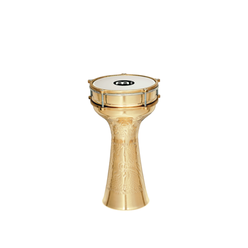 Meinl Meinl Brass Plated Hand Hammered 7 1/2" x 14 3/4" Copper Darbuka