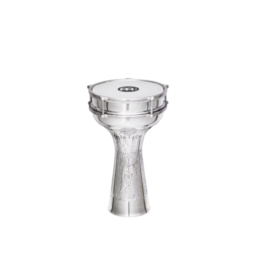 Meinl Meinl 8" x 14 1/2" Aluminum Jingle Hand Hammered Darbuka Meinl Meinl 8" x 14 1/2" Aluminum Jingle Hand Hammered Darbuka