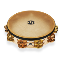 LP Pro 10" Double-Row Headed Tambourine - Brass/Bronze Hybrid