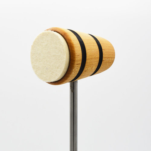 Low Boy Low Boy Felt Daddy - Natural w/ Black Stripes Low Boy Low Boy Felt Daddy - Natural w/ Black Stripes