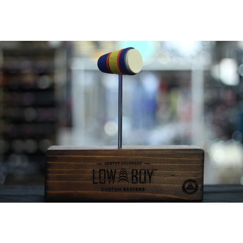 Low Boy Low Boy Felt Daddy - Blue Top/Yellow Middle/Blue Bottom w/ Red Stripes