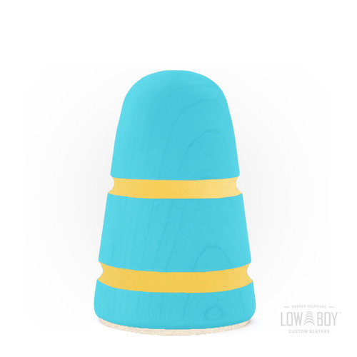 Low Boy Low Boy Standard Felt Daddy - Seafoam w/ Gold Stripes Low Boy Low Boy Standard Felt Daddy - Seafoam w/ Gold Stripes