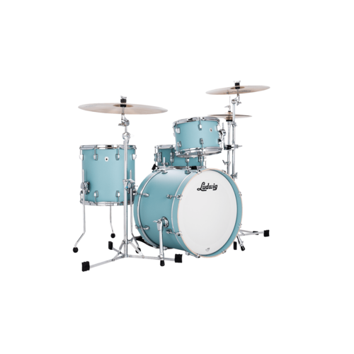 Ludwig Ludwig Neusonic Downbeat 3pc Shell Pack Skyline Blue Ludwig Ludwig Neusonic Downbeat 3pc Shell Pack Skyline Blue