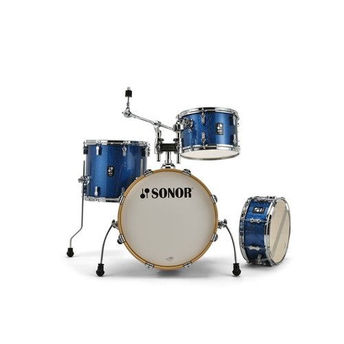Sonor Sonor AQX Jazz 4pc Shell Pack - Blue Ocean Sparkle Sonor Sonor AQX Jazz 4pc Shell Pack - Blue Ocean Sparkle