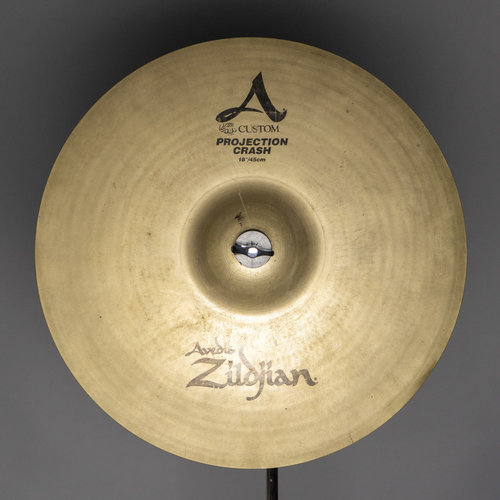 Zildjian Used Zildjian 18" A Custom Projection Crash Cymbal Zildjian Used Zildjian 18" A Custom Projection Crash Cymbal