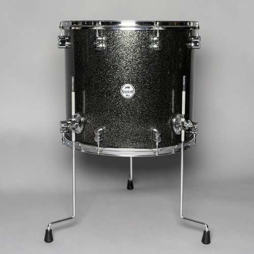 PDP Used PDP Concept Maple 16X18" Floor Tom Black Sparkle PDP Used PDP Concept Maple 16X18" Floor Tom Black Sparkle