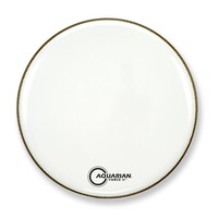 Aquarian Force I Force II White Bass Drumhead Pack
