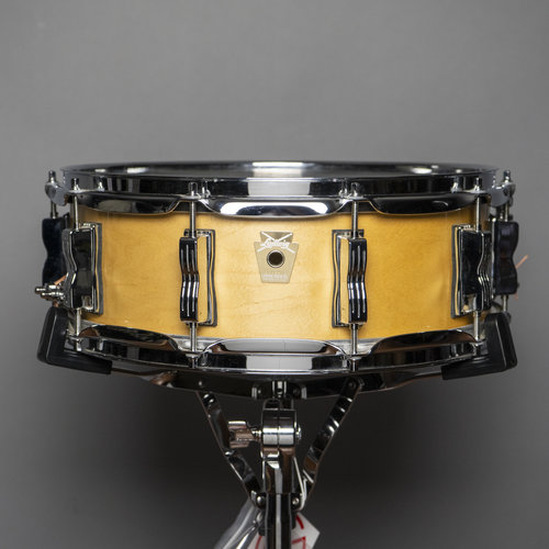 Ludwig Used Ludwig Classic Maple 5X14" Snare Drum Natural Maple Finish Ludwig Used Ludwig Classic Maple 5X14" Snare Drum Natural Maple Finish