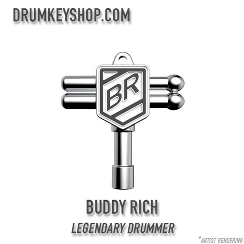 Drum Key Shop Buddy Rich Signature Chrome Drum Key Drum Key Shop Buddy Rich Signature Chrome Drum Key