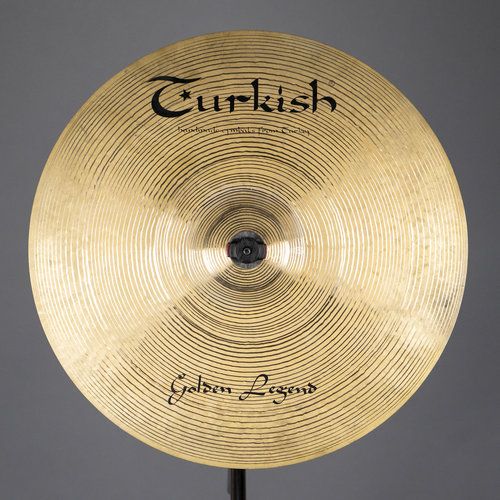 Turkish Used Turkish Golden Legend 17" Crash Cymbal Turkish Used Turkish Golden Legend 17" Crash Cymbal