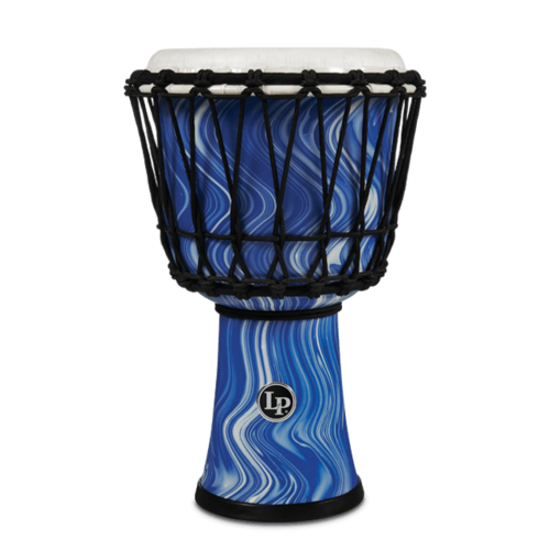 LP LP 7" Rope Circle Djembe Blue Marble LP LP 7" Rope Circle Djembe Blue Marble