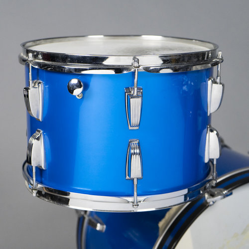 Ludwig Vintage Ludwig Mid 70's Super Classic 3pc Shell Pack in Blue Silk