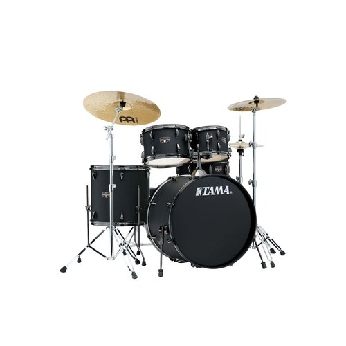 Tama Tama Imperialstar 5pc Drum Kit with 22" Bass Drum Blacked Out Black Tama Tama Imperialstar 5pc Drum Kit with 22" Bass Drum Blacked Out Black