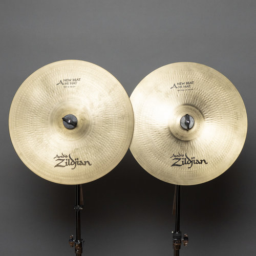 Zildjian Used Zildjian A 14" New Beat Hi Hats Zildjian Used Zildjian A 14" New Beat Hi Hats