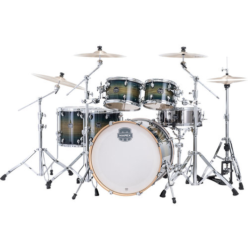 Mapex Mapex Armory Series Studioease 6pc  Shell Pack Fast Toms Rainforest Burst