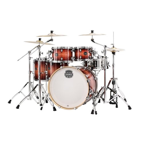 Mapex Mapex Armory Series Studioease 6pc Shell Pack Fast Toms Redwood Burst