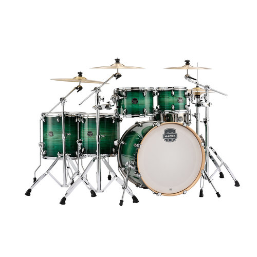 Mapex Mapex Armory Series Studioease 6pc Shell Pack Fast Toms Emerald Burst