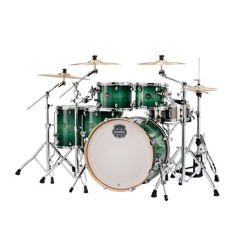 Mapex Mapex Armory Series Studioease 6pc Shell Pack Emerald Burst