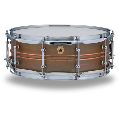 Ludwig Ludwig Copperphonic 5x14 "RAW" Natural Patina Shell Tube Lug Snare Drum Ludwig Ludwig Copperphonic 5x14 "RAW" Natural Patina Shell Tube Lug Snare Drum