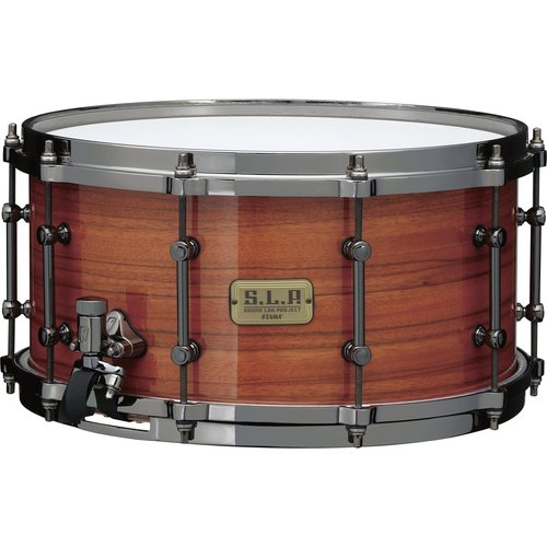 Tama Tama SLP Limited Edition 7x14" G-Maple Snare Drum - Zebrawood Outer Ply w/Black Nickel Hardware Tama Tama SLP Limited Edition 7x14" G-Maple Snare Drum - Zebrawood Outer Ply w/Black Nickel Hardware