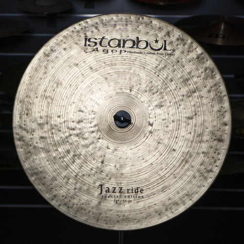 Used Istanbul Agop 22" Jazz Special Edition Ride Cymbal Used Istanbul Agop 22" Jazz Special Edition Ride Cymbal