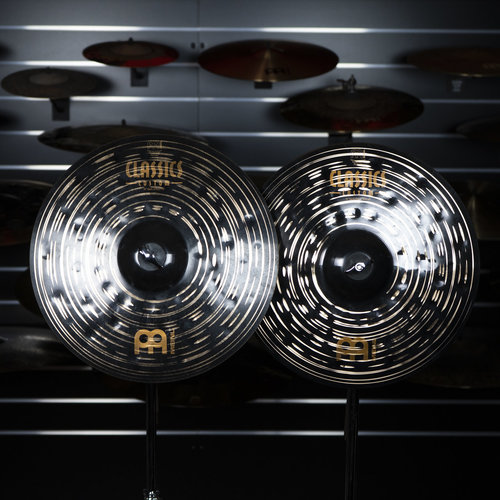 Meinl Used Meinl Classics Custom Dark 14" Hi Hats Meinl Used Meinl Classics Custom Dark 14" Hi Hats