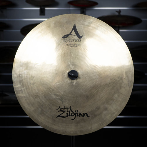 Zildjian Used Zildjian 20" A Custom Flat Top Ride Zildjian Used Zildjian 20" A Custom Flat Top Ride