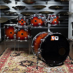 DW Used DW Collector's 6pc Shellpack - Satin Tobacco Burst