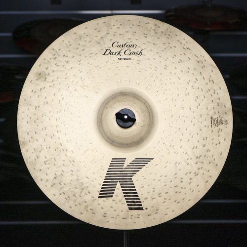 Zildjian Used Zildjian 18" K Custom Dark Crash Cymbal Zildjian Used Zildjian 18" K Custom Dark Crash Cymbal