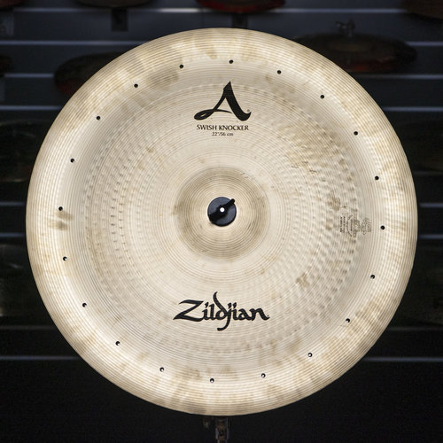 Zildjian Used Zildjian 22" A Swish Knocker China Effects Cymbal Zildjian Used Zildjian 22" A Swish Knocker China Effects Cymbal