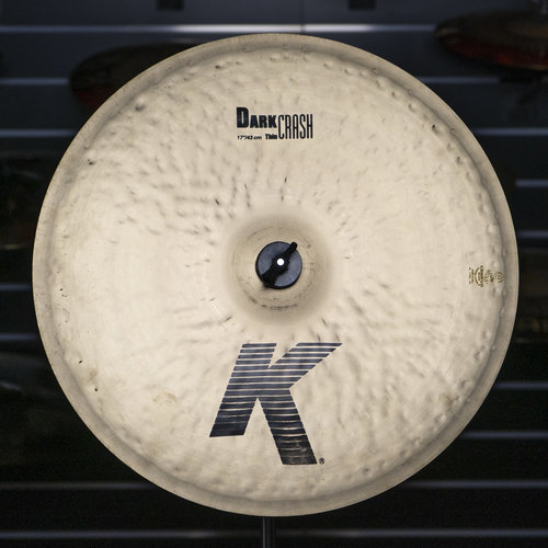 Zildjian Used Zildjian 17" K Dark Crash Cymbal Zildjian Used Zildjian 17" K Dark Crash Cymbal