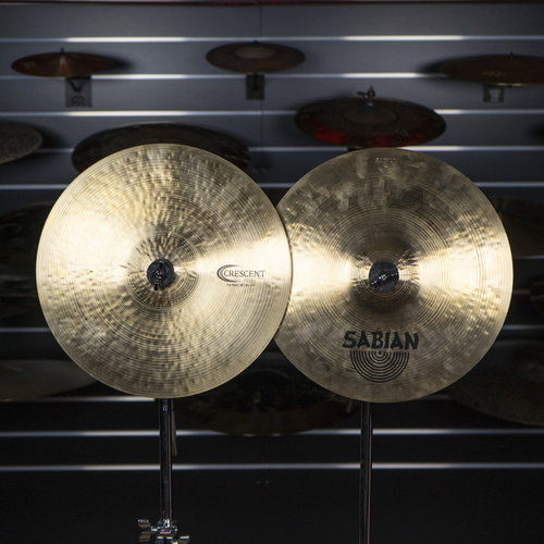 Sabian Used Sabian 14" Crescent Stanton Moore Fat Hats Sabian Used Sabian 14" Crescent Stanton Moore Fat Hats