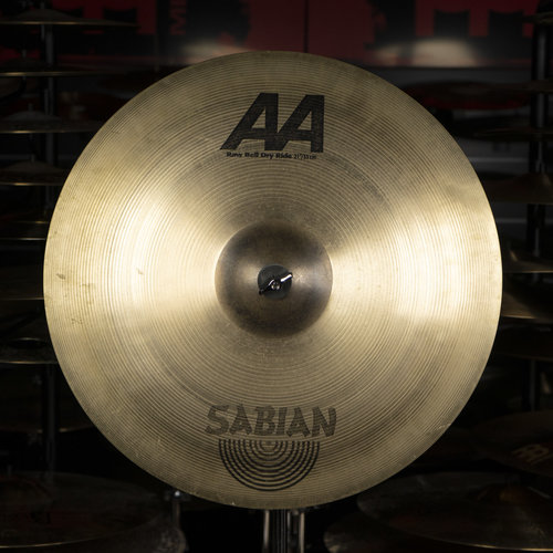 Sabian Used Sabian 21" AA Raw Bell Dry Ride Sabian Used Sabian 21" AA Raw Bell Dry Ride