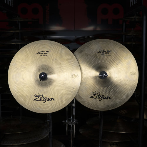 Zildjian Used Zildjian 14" New Beat Hi Hats Zildjian Used Zildjian 14" New Beat Hi Hats
