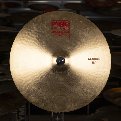 Paiste Used Paiste 2002 18" Medium Crash Paiste Used Paiste 2002 18" Medium Crash