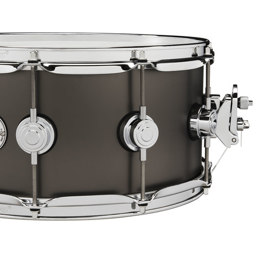 DW DW Collectors Series 6.5"x14" Satin Black Nickel over Brass Snare Drum