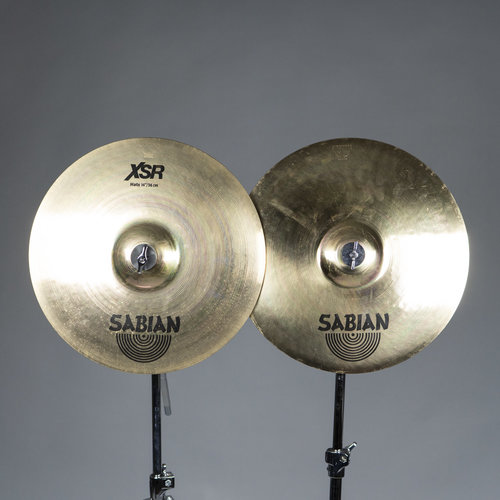 Sabian Used Sabian 14" XSR Hi Hats Sabian Used Sabian 14" XSR Hi Hats